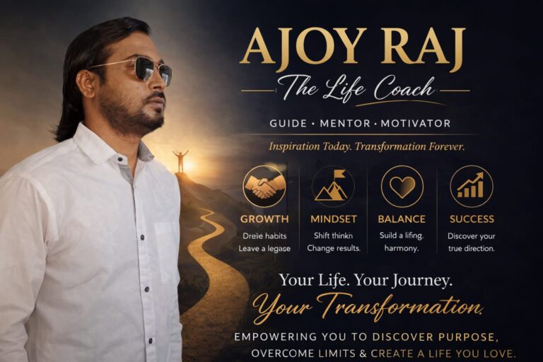 Ajoy Raj,The Life coach
